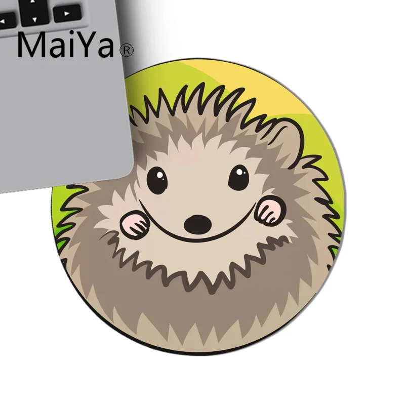 Maiya винтажные крутые Мультяшные круглые животные кошка динозавр коврики для мыши геймер коврики для мыши игровой коврик для мыши для ПК ноутбук