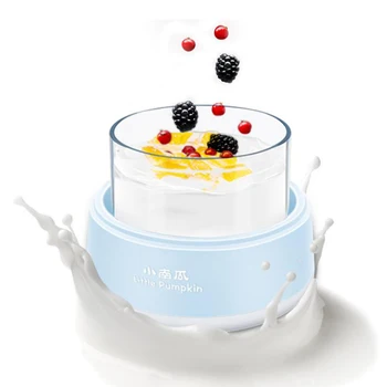 

ideaman Household Automatic Yogurt Machine Mini Glass Liner and Cup Constant Temperature Fermentation Yogurt Cup Homemade Yogurt