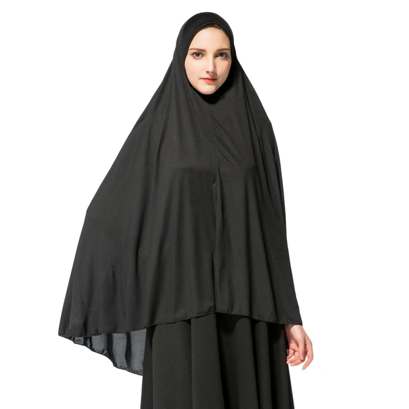 Мусульманская Черная вуаль для лица, Женский хиджаб, хиджаб, Бурка, никаб, Арабский исламский платок, накидка, абайя, тюрбан, головной убор, верхняя одежда с капюшоном