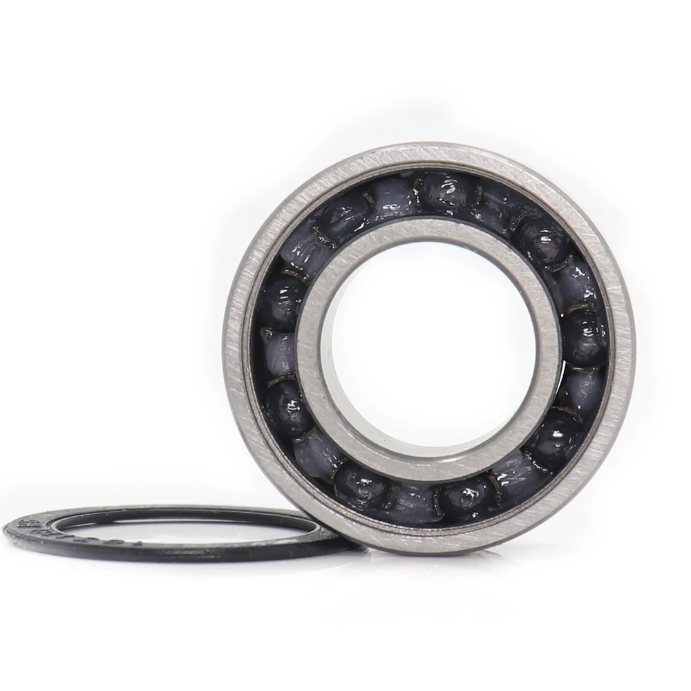 Hybrid ceramic bearing 16x31x10 mm ABEC-1 163110RS Si3N4 Ball bearings 163110-2RS Bicycle bottom brackets & spares 1PC ball bearings hybrid ceramic bearing