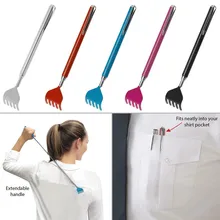Stainless Steel Claw Back Scraper Telescopic Retractable Back Scratcher Extendible Body Massage Scratcher Hand Itch Stick