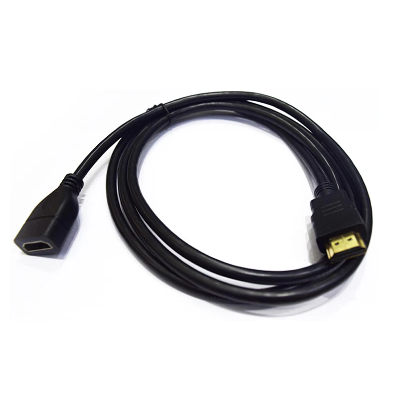 1080P HDMI кабель-удлинитель папа-мама для HD tv lcd ноутбука PS3 проектора 0,5 м, 1 м, 1,5 м, 2 м, 3 м