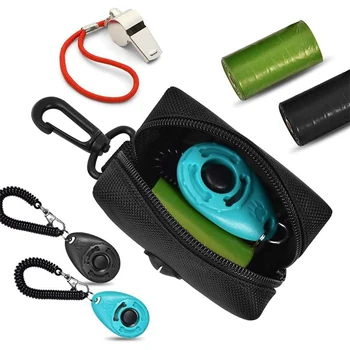 Pet Dog Poop Bag Holder Leash Attachment Adjustable Mini Travel Garbage Bag Dogs Waste Poop Bags Dispenser Pet Cleaning Tools 3