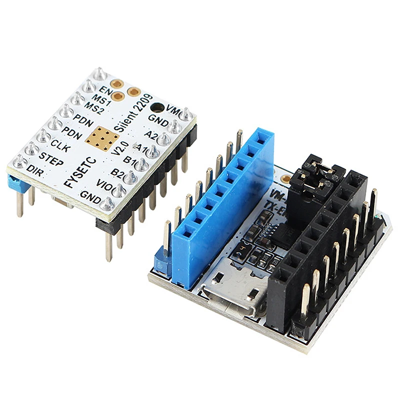 Аксессуары для 3d принтеров Tmc2209V2.0+ тестер Usb к последовательному порту модуль тихий привод адаптер