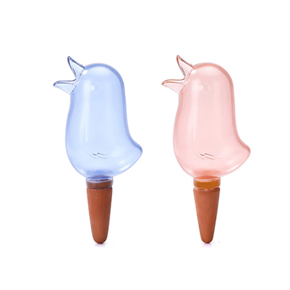 

1PCS Bird Shape mini watering cans Automatic Dripper Flower Pot Automatic Watering Garden self watering device gardening tool