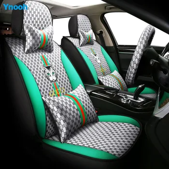 

Ynooh Car seat covers For nissan leaf x trail t30 navara d40 almera n16 primera p12 terrano teana j32 classic car protector