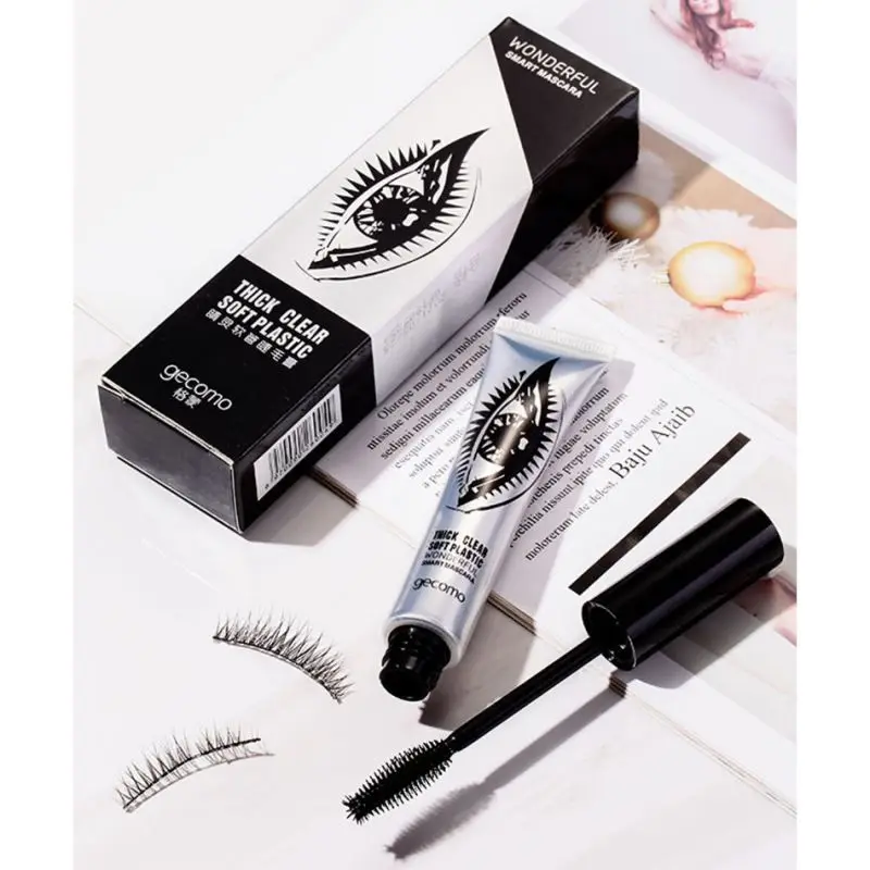 4D большие глаза силиконовый флакон со щеткой шланг тушь для ресниц пятнистый водонепроницаемый тушь для ресниц