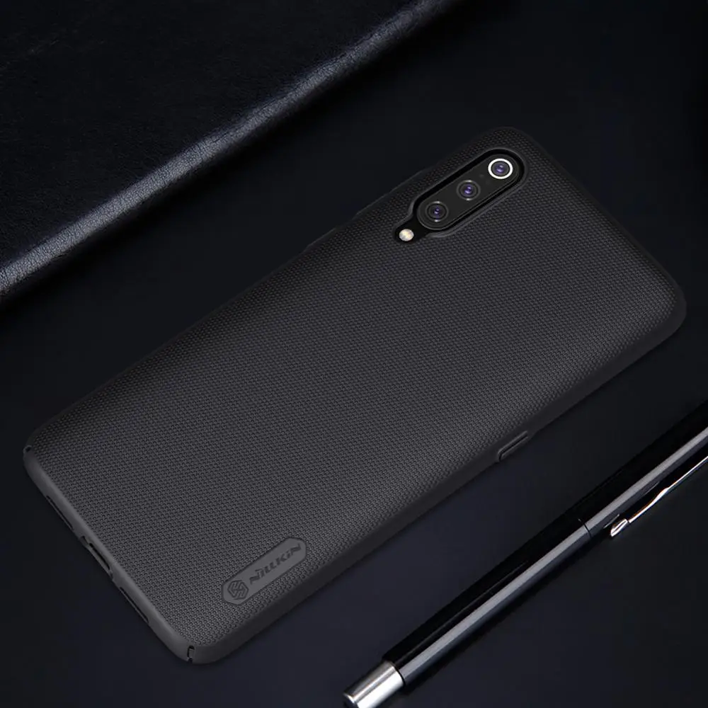 Black Для xiaomi mi Max 3 чехол Nillkin Супер Матовый PC твердый пластиковый чехол на заднюю панель чехол для xiaomi mi 9 mi 9 Explore ore rphone Сумки Чехол - Цвет: Black