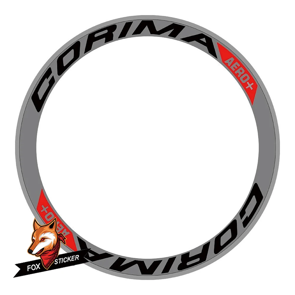 700c road bicycle carbon wheelset sticker 30/38/40/50/55/60/80/88mm brand road bicycle wheels sticker