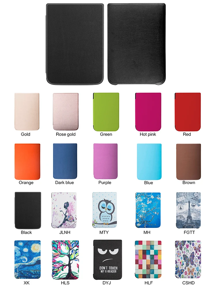 Case for PocketBook Inkpad Color for Inkpad Pro 3 7.8 Inch,Funda Capa for  Pocketbook 740 Slim Leather E-Book PB740 Sleep Cover