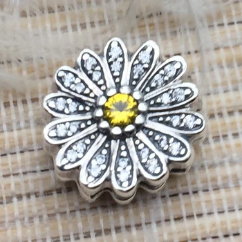 

2020 New 100% 925 Sterling Silver Flower Charm Beads High Quality Fashion Women's Jewelry Factory Wholesale Free Shipping