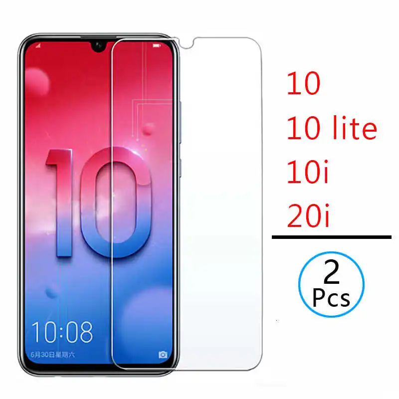 Чехол для honor 10 lite из закаленного стекла huawei 10i 20i защитный чехол экрана Защитная