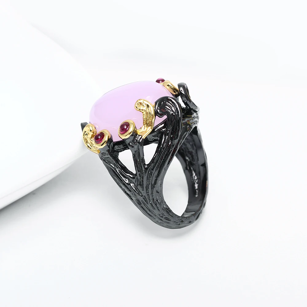 big pink stone ring (2)
