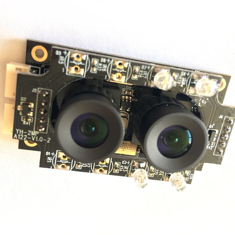 FULL-2MP плата модуля камеры USB 96 ° 1080P OV2710 CMOS сенсор двойные линзы анти-подсветка для Интернет/промышленного оборудования