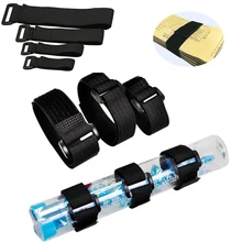 Velcros – bande élastique en Nylon, 5 pièces, boucle inversée, attaches de câble à crochet, sangles Velcroing, ruban de fixation collant