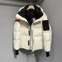 FAKUNTN outdoor thickened 2021 winter new warmth ski wear jacket women's big brand high quality fashion casual hooded down