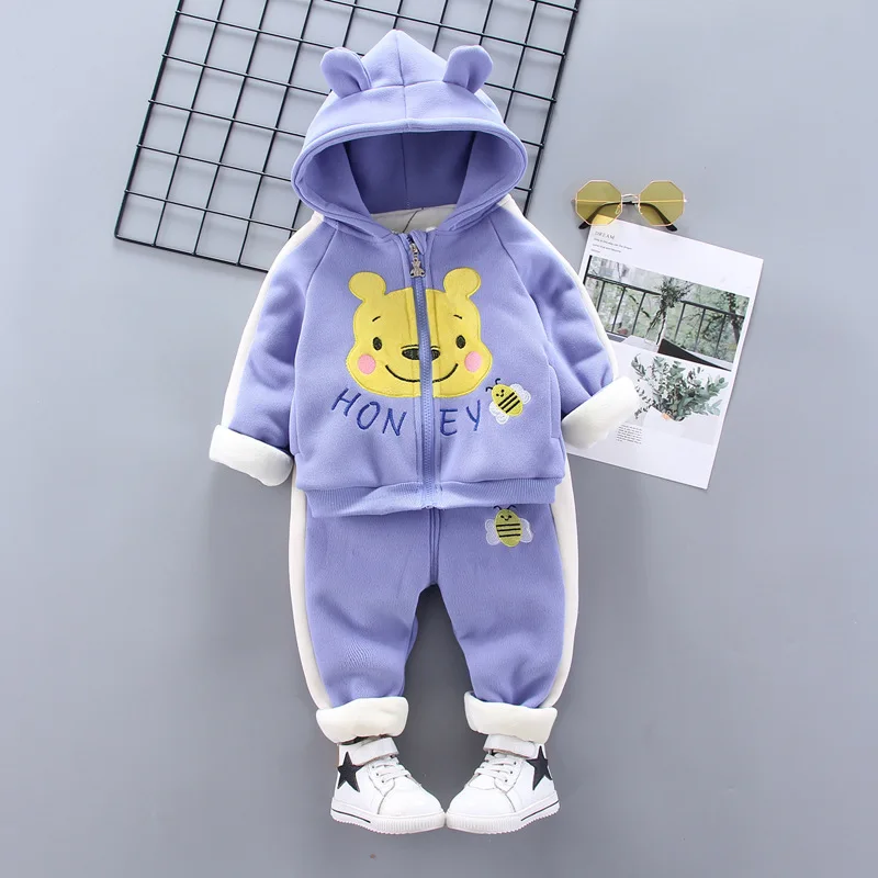 

Childrenswear 2019 Winter New Style Girls Korean-style New Style 2 Pieces Baby Set Medium-small Childrenswear
