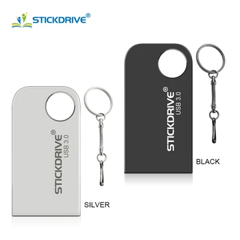 

Mini Usb 3.0 key Chian USB Flash Drive Metal Pendrive 16GB 128GB 64GB 32GB Pendrive Waterproof USB Flash Memory Stick