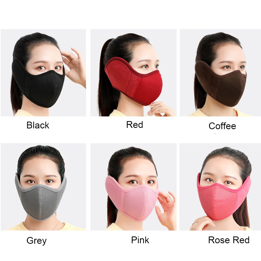 1 шт., ветрозащитные маски унисекс для активного отдыха, велосипедная, велосипедная, сноубордическая, Неопреновая, теплая маска на половину лица, зимние спортивные аксессуары
