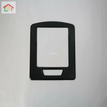 

For Toyota Alphard Vellfire 2016 2017 2018 2019 Rear Backrow Display Screen Frame Cover Trim Interior Accessories ABS Carbon