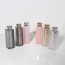 Пустые 9 мм розовые прозрачные черные фиолетовые губные помады тюбики бальзам пробки футляры для помады 50 шт