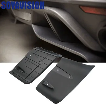 

1 Pair Black ABS Rear Bumper Lip Air Diffuser Valance Foil Kit For Ford For Mustang 2018 2019 GT R Style