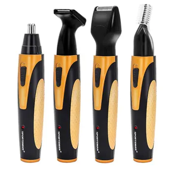 

Electric Men Nose Hair Trimmer Rechargeable Shaving Trimmer Cleaning Mini Shaving Eyebrow Trimmer Set Multi-Function