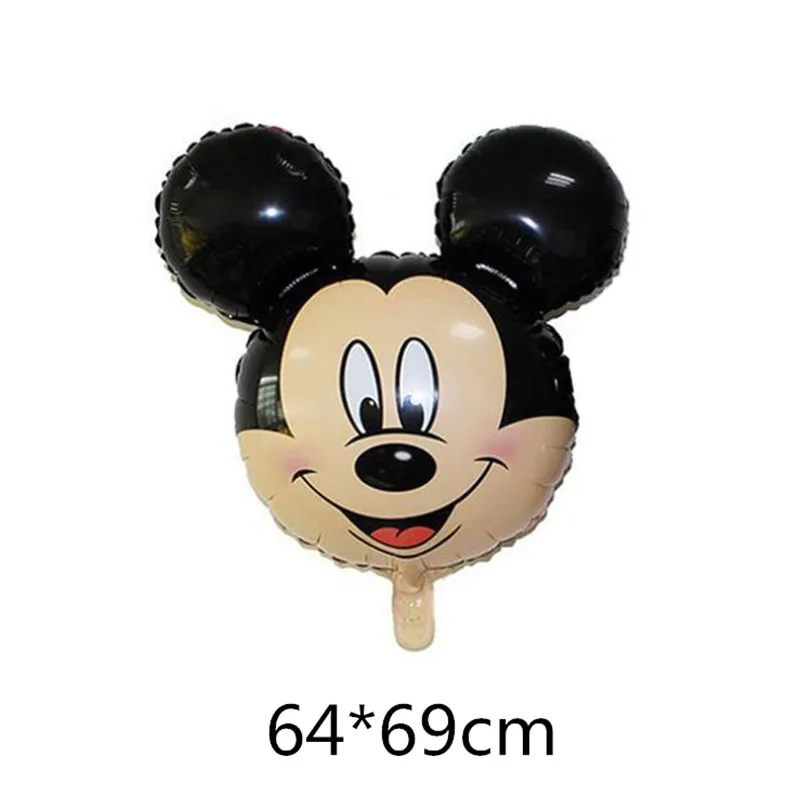 cartoon Mouse foil balloon baby shower party supplies cartoon kids toys for happy birthday party decorations hat