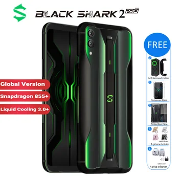 

Global Version Black Shark 2 Pro Gaming Smartphone 128GB 8GB RAM 6.39" AMOLED Screen Snapdragon 855+ 48MP 4G Game Mobile Phone