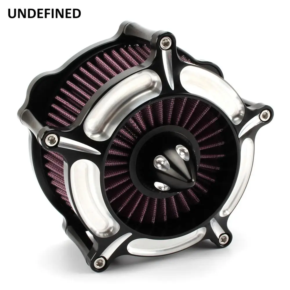 Air Filter Motorcycle Cnc Contrast Cut Turbine Air Cleaner For Harley