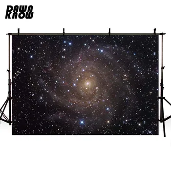 

DAWNKNOW Outer Space Photography Background Aether Starry Sky Baby Photocall Photo Shoot Backdrop Children Photo Studio G037