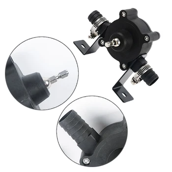 

Electric Drill Pump Portable Drill Pump Self Priming Transfer Pumps Oil Fluid Water Pump Cordless Self-Priming Screwdrive Tool