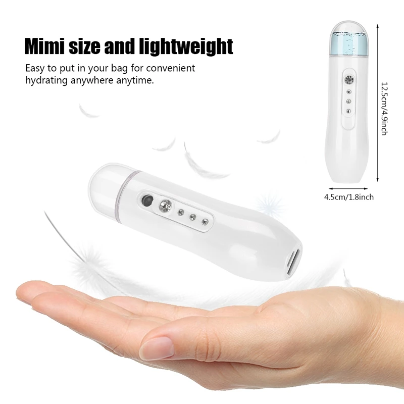 8Ml Mist Spray Steamer Face Spray Care Spa Atomization Water Skin Ultrasonic Face Hydrating Care