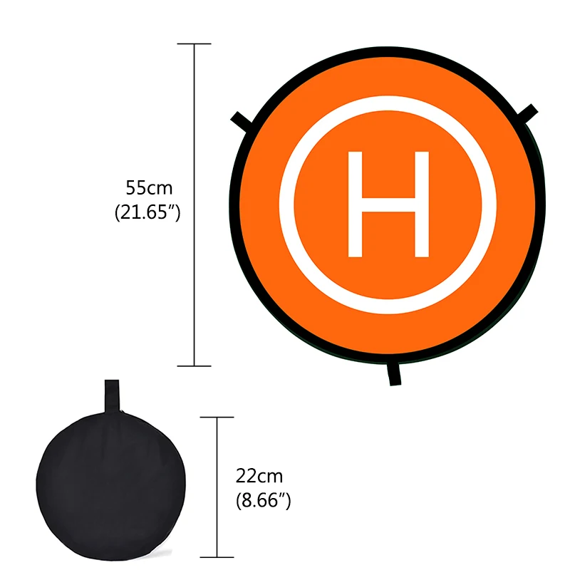Landing Pad for FIMI X8SE 2020 55CM 75CM Foldable Parking Apron Pad for DJI Mavic Air 2 Mavic Mini Universal Drone Accessories