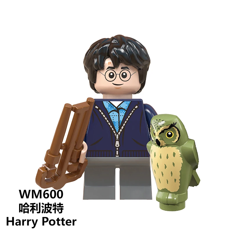 WM600 20PCS 20 шт./партия, фигурка Гарри, Поттеры, Дамблдор, луна, Longbottom Trelawney Mad-Eye Moody, строительные блоки, игрушки для детей, WM6041 - Цвет: WM600 20PCS