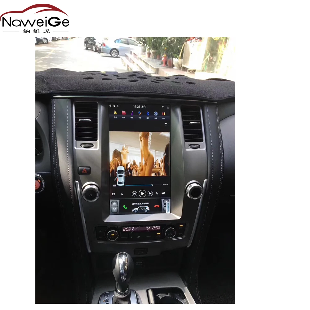 Головное устройство NaweiGe Tesla 13 6 дюйма Android для Nissan Patrol/Royale/Armada/Y62 2010-2020