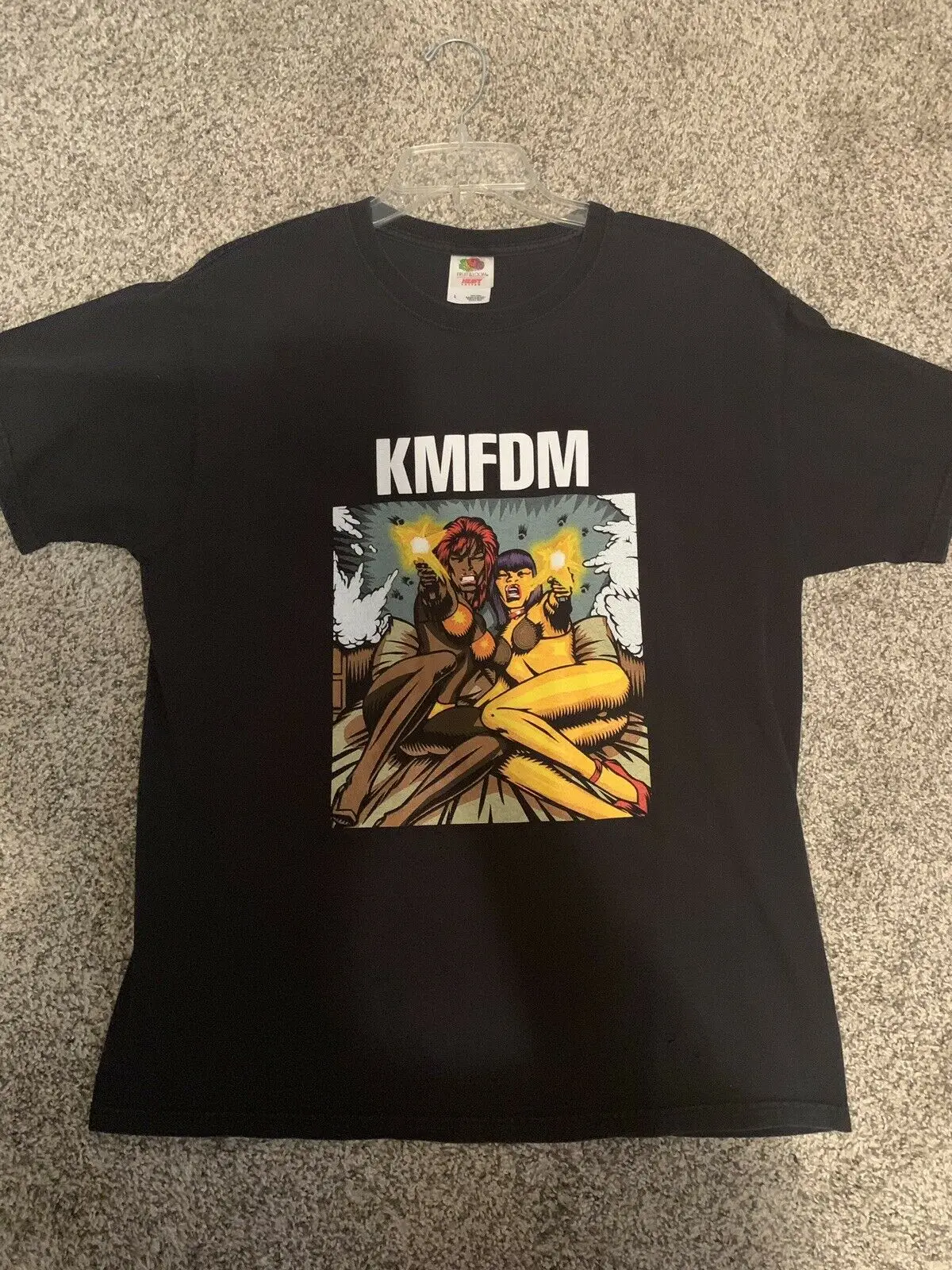 KMFDM Футболка "Wurst" [большой] Новое поступление мужчин