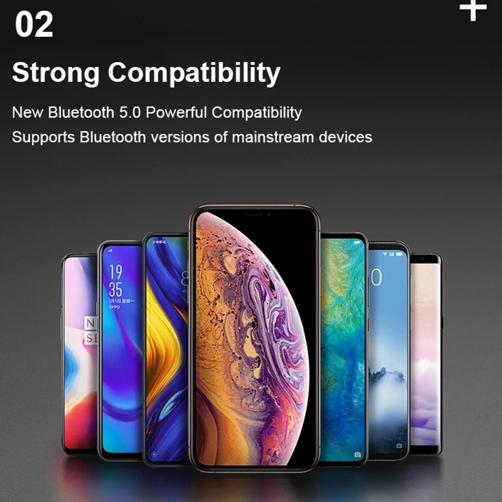 S11 Bluetooth 5,0 беспроводные наушники-вкладыши стерео Смарт шумоподавление большая емкость аккумулятора с зарядным отсеком