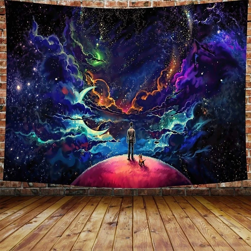 

SepYue Psychedelic Tapestry Colorful Abstract Trippy Tapestry Wall Hanging Tapestries for Home Dorm Fantasy Decor