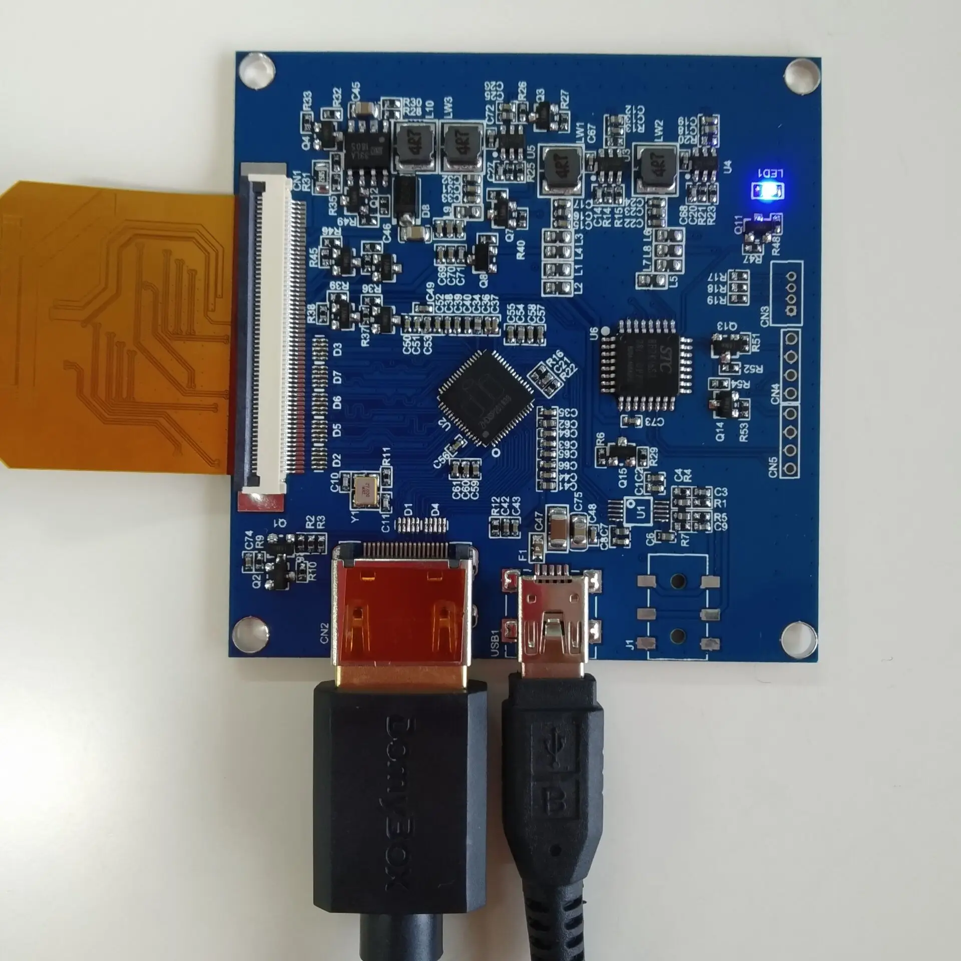 Driver board HDMI к MIPI плата контроллера комплект diy+ 5," LS055R1SX04 1440x2560 ips ЖК-светодиодный панельный экран для 3D принтера - Цвет: Driver board