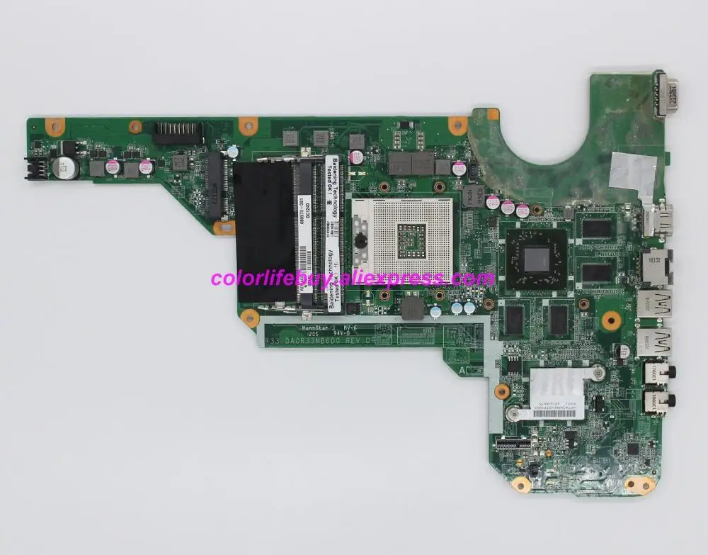 

Genuine 680570-001 DA0R33MB6D0 HM76 7670/2G Laptop Motherboard Mainboard for HP G4 G6 G6T Series Notebook PC