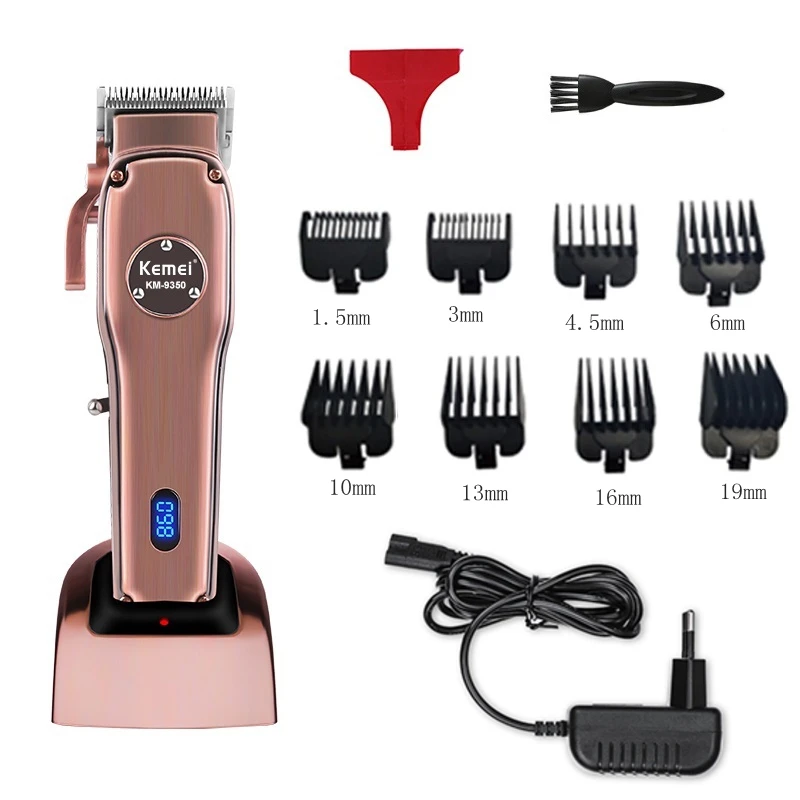 professional trimmer for men electric barber clipper beard edge rechargeable hair cutter hine adjustable set_voghion.com
