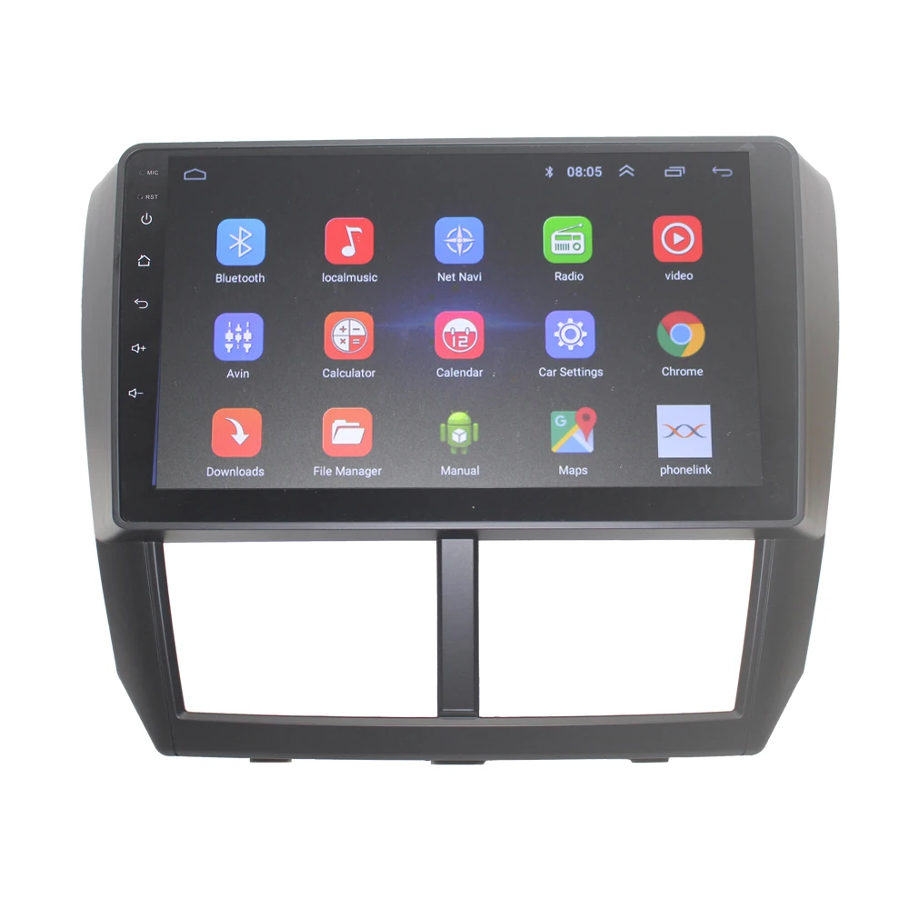 08-12款至今斯巴鲁森林人 9寸A7套 9寸 app