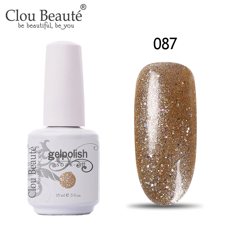 11087 Clou Beaute кофейная Коричневая серия гель лак для ногтей карамельный УФ светодиодный лак для ногтей Полупостоянный Гель-лак Гибридный праймер 15 мл - Цвет: 11087
