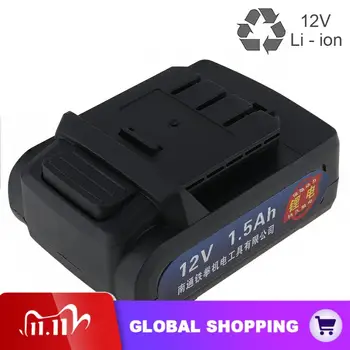 

Universal 12V Max 3 x 1500mAh Li-ion Rechargeable Battery with Flat Push Type for Electric Drill /Electric Screw Driver