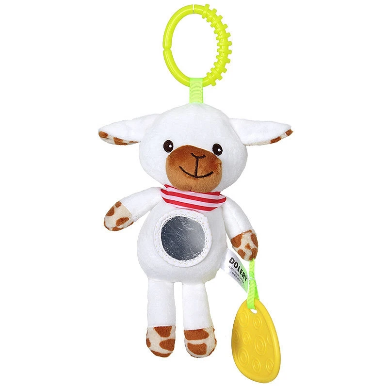 Детские игрушки для новорожденных переносные погремушки в кровать детская игрушка 0-12 месяцев погремушки животное кукла колокольчики подвеска на коляску кроватку мягкая игрушка - Цвет: TOY201-5