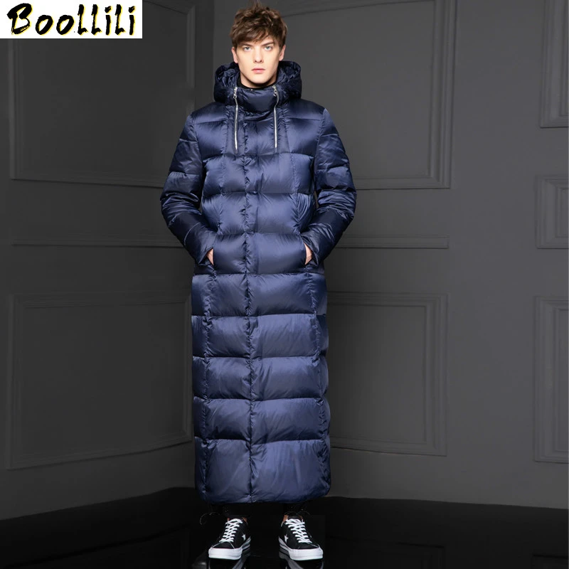 Boollili 2020 New Goose Down Jacket Men Long Thick Korean Men's Winter  Jackets Down Coat Puffer Jacket Doudoune Homme - Down Coats - AliExpress
