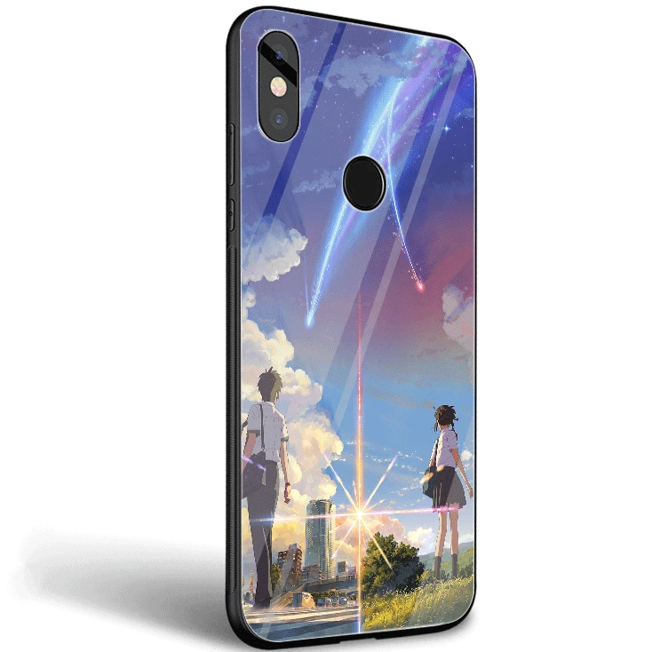 Мобильный чехол для телефона, стекло для Xiaomi Note F1 A1 A2 4X5X6X9 5 6 7 Pro, чехол с вашим именем