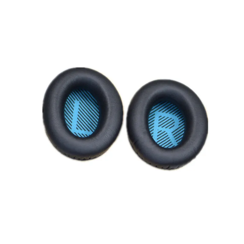 1Pair soft faux leather Earpad Quiet Comfort Soft Replacement for QC2 QC15 QC25 QC35 AE 2 2i 2w Headband Ear Pad Cushion Set