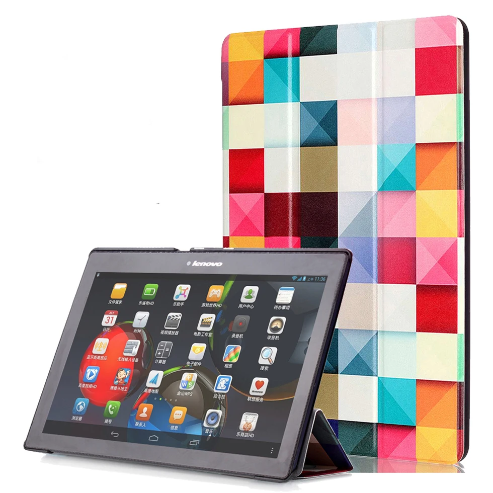 Ультратонкий чехол для lenovo tab 10 TB-X103F Tab 2 A10-70 Tab 2 A10-30 Tab3 10 Plus Tab3 10 бизнес 10," планшет чехол